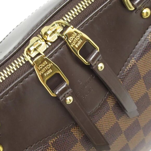 Auth LOUIS VUITTON Handbag Ebene Damier canvas - Picture 13 of 16